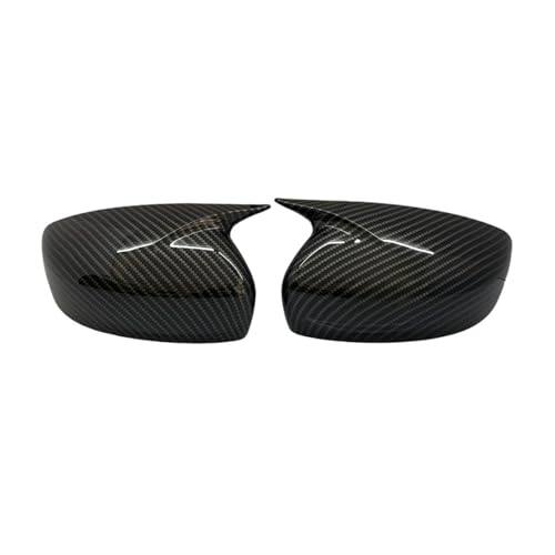 Compatible For INFINITI G25 G37 Q40 Q60 2008-2013 Car Rearview Side Mirror Cover Wing Cap Exterior Door Rear View Mirror Cover Accessories(Carbon Look)