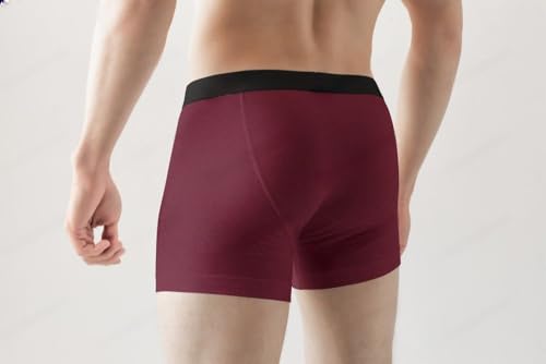 Image of JARVO Men's Nylon Regular Fit Solid Antibacterial Trunks (Pack of 3)