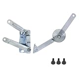 United Pacific 110249 Heavy Duty Hood Hinge & Support for 1947-55 Chevy & GMC Truck (1st Series) – OE Style, Zinc Plated – Left Hand Side – ONE Unit