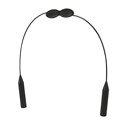 Brillenkoord – verstelbare brilhouder, ketting, halsband, touw, touw, antislip band, brilband, zwart - Image 3