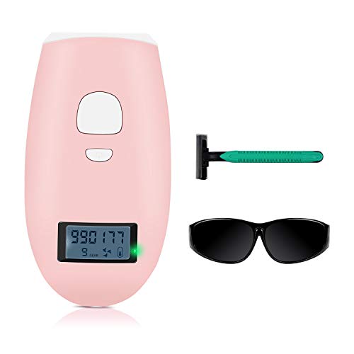 At-Home Hair Removal for Women and Men Upgraded to 990,000 Flashes Permanent Painless Hair Remover Device