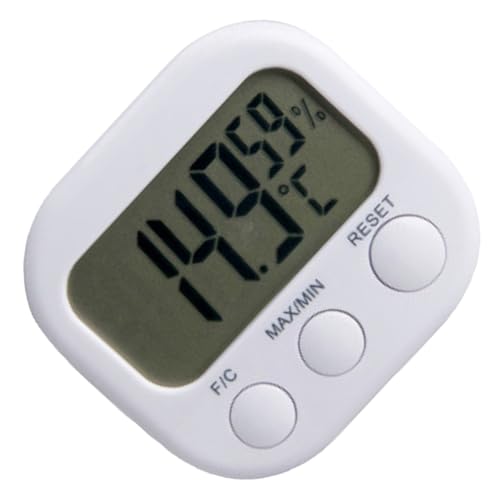 Happyyami 2pcs Waterproof Aquarium Thermometer Digital Fish Turtle Tank Thermometer Room Indoor Use