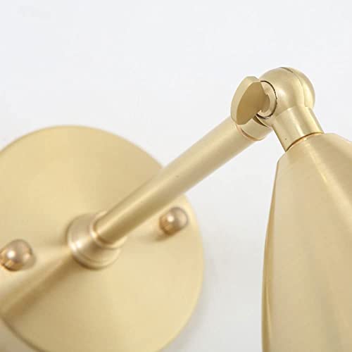 Flexión de pared ajustable en aplique americano E26 E27 para salones y dormitorios 3