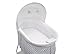Delta Children Deluxe Soothing Dreams Bassinet, Grey Windchime
