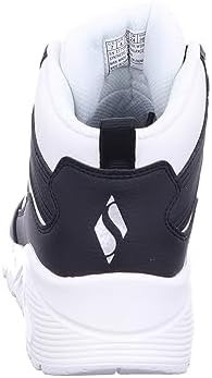 Skechers Women's UNO-HIGH Regards Sneaker, 8.5 White | Image 3