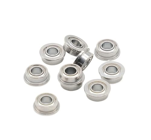 Micro roulement à bride MF63ZZ anti poussière grâce au bouclier de joint bimétallique 10 pcs - 2