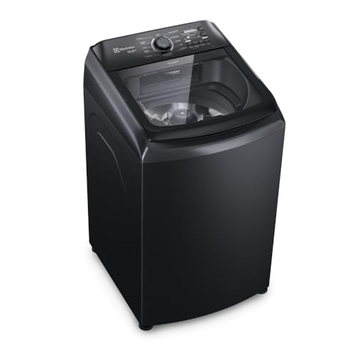 Máquina de Lavar Electrolux 14,5kg Preta Efficient Cesto Inox Jet&Clean e Filtro Fiapos 220v LEP15 #3