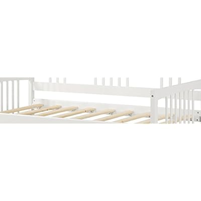 Dorel Living Kayden Daybed Solid Wood, Twin, White 31bMvgVFCtL. SS400