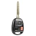 Car Key Fob Keyless Entry Remote fits Toyota 1998 1999 2000 2001 2002 Land Cruiser (HYQ1512V, 89070-60090)