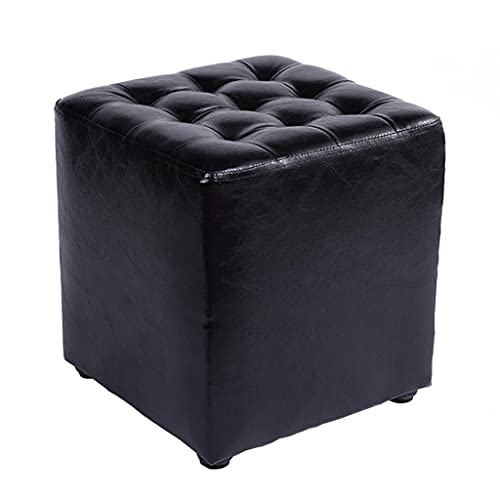 Taburete de mesa de café impermeable con acabado en cuero PU para salón 2