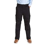  Shortcut Pantalón de Trabajo Multibolsillos de Hombre Hendrik (46, Negro)