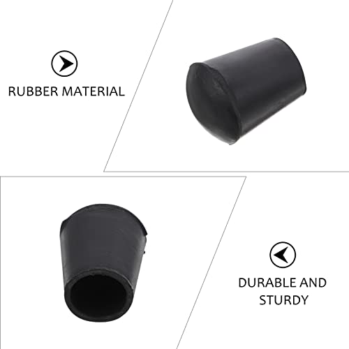 Bienka Pads Round Covers Cover Bottom Floor Mute Leg Moving Chair With Socks Caps Silicone Silicon Feet Black For Anti- Slip Protectors Protection Furniture Felt Non Table Felt #TOP5