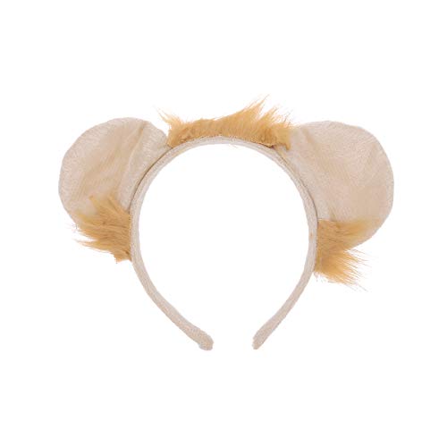 Amosfun Diadema de Oreja de León Accesorio Disfraces de Animales para Niños