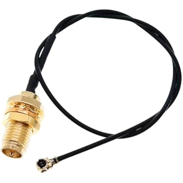 2 Szt. Kabel Pigtailowy RP-SMA 1.13 SMA Złącze Żeńskie Do Kabla UFL/U.FL Przedłużacza Anteny WiFi(8PCS,8cm)