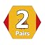 2 Pairs - Es Flag