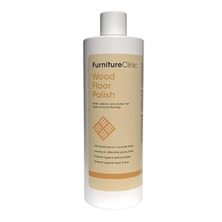 Wood Floor Polish - Polishes to a Glossy Finish - Protects Against Stains - Reduces Wear & Tear - For Hardwood and Engineered Wooden Flooring - 500ml