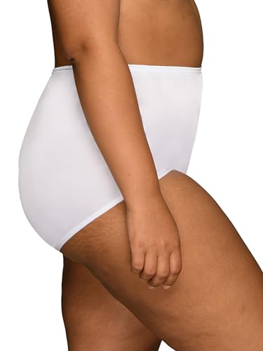 Image of Vanity Fair Women's High Waisted Underwear, Full Coverage Ladies Panties, Perfectly Yours Briefs