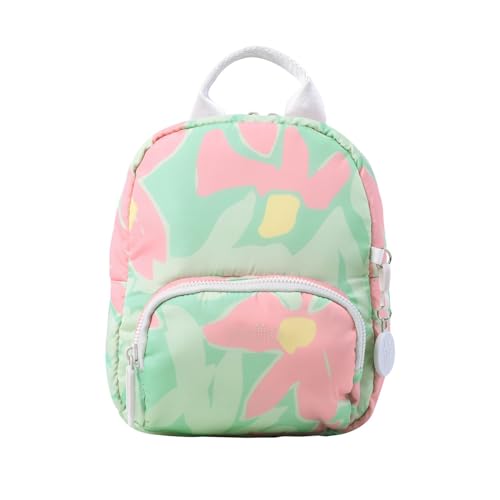 Bolso mochila 3 en 1 Yuen 2.0 para paseos urbanos con tejido liviano suave y estampado floral