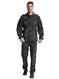 YUSHOW Tenue Militaire Homme Airsoft Vest Manches Longues Pantalon Militaire...