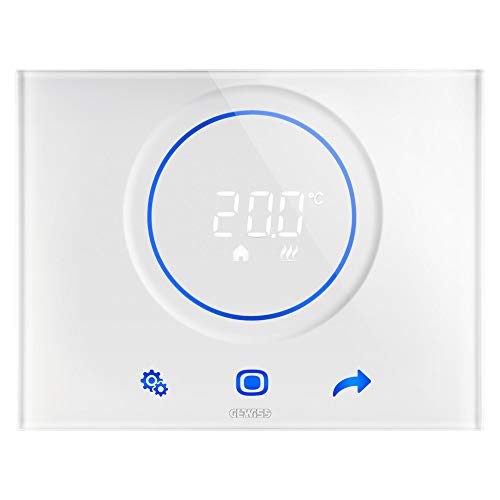 Thermostat ICE Touch KNX Blanc fini les variations de température