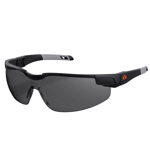 Image of Ergodyne Skullerz Dellenger Anti Scratch Safety Glasses with Adjustable Temples, Anti Fog, z87