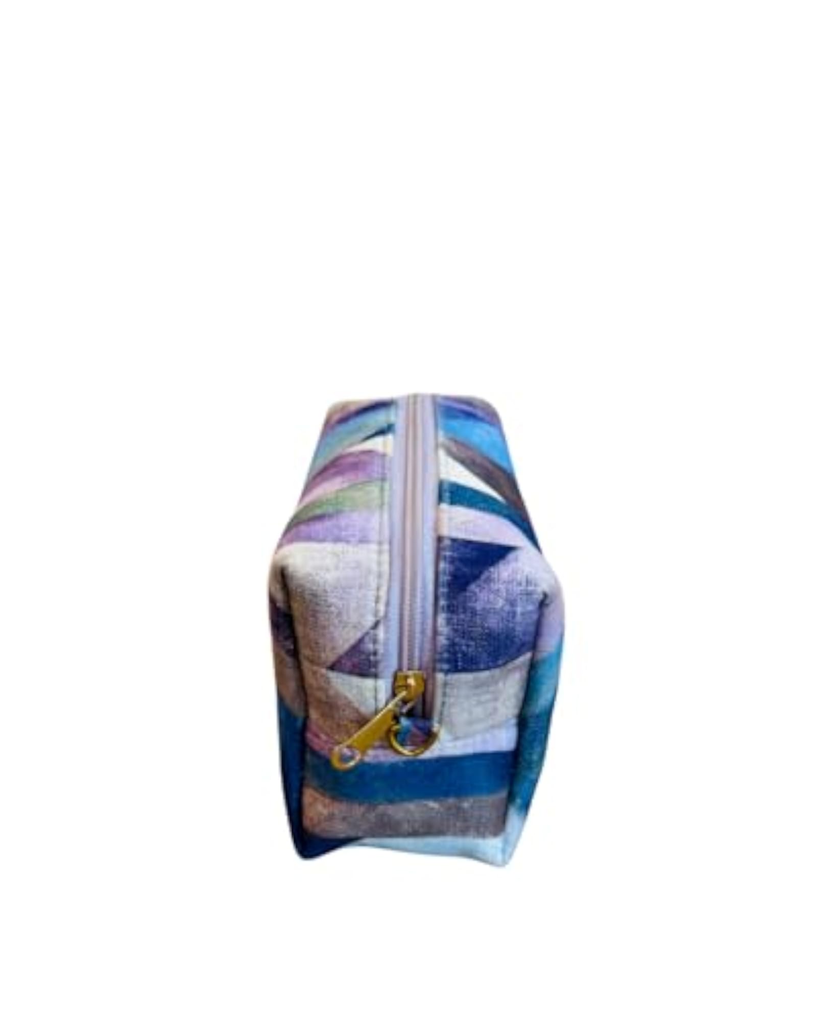 Geometric Print Makeup Bag, Travel Toiletry Organizer