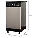 SPT SD-9241SS Energy Star Portable Dishwasher, 18-Inch, Stainless Steel