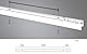 Paulmann 98173 Linion Lichtkanal Chrom matt 0,5m 8,5W Chrom matt