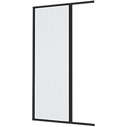 Mosquitera Enrollable Puerta Windhager Mosquitera Puerta enrollable, mosquitera, acortable individualmente, 160 x 225 cm, antracita, 03895