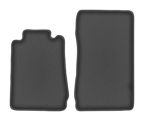 Tapis de sol voiture en velours Mercedes SLK R170 Durban graphite