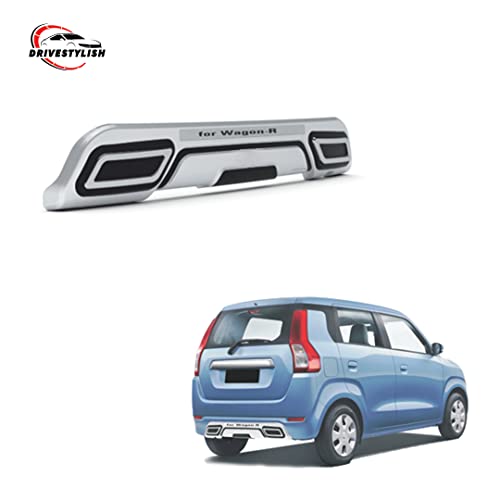 Image of Acrylonitrile Butadiene Styrene (ABS) Front & Rear Bumper Protector Guard for Maruti Suzuki Wagon R