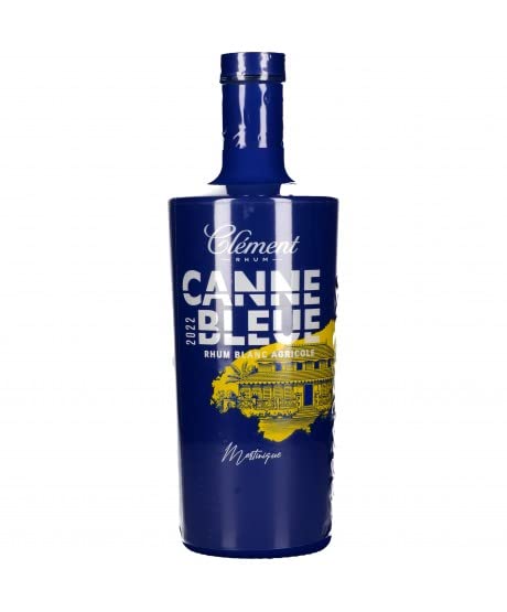 Clement Rhum Agricole Blanc Canne Bleue 50° de Martinique en bouteille 70cl