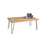 1A QUALITÄT EICHENHOLZ: Das Material dieses wunderschönen Couchtisches ist Eichenholz aus bester Europäischer Qualität, natürlich und unvergleichlich.