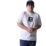 ボックスロゴTシャツ【ロゴス LOGOS】大きいサイズ メンズ Tシャツ 半袖 ロゴス LOGOS アウトドア ホワイト 白 2L 3L 4L 半袖Tシャツ 2L ホワイト(09)