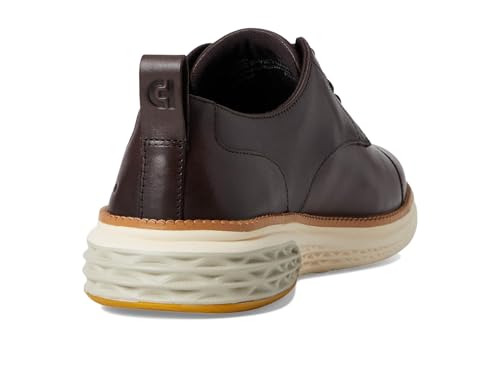 Cole Haan Men's Grand Hurrion Cap Toe Oxfords, Dark Chocolate/Ivory, 8-M US