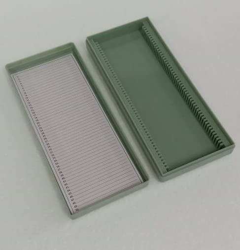 AI-Slide Box for 50 Slides Polypropylene/for Microscope Slide/Biology Lab Equipment/used for Laboratory Microscope/used for Pathology lab/Scientific and Laboratory Product (B0B2191GLJ) Amazon Price History, Amazon Price Tracker
