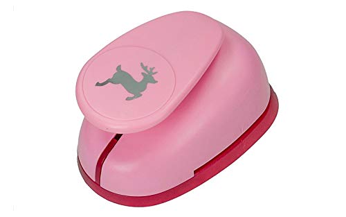 Sescha Motivlocher/Papierstanzer Rentier von EFCO - Größe M: 21x18mm Cover