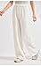 Serathinan Elegant Linen Blend Pants Women's Fashion Style Wide Leg Trousers Soft Business Suit Bottoms Wear, KL7613667 (US, Alpha, Large, Regular, Regular, White)