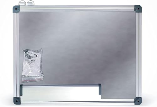 Q-Connect Aluminium Frame Whiteboard 1200 x 900 mm - Image 4