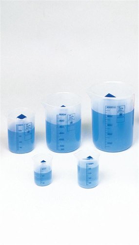 Bécher gradué de 50 à 1000 ml : récipient de mesure précis en verre de laboratoire