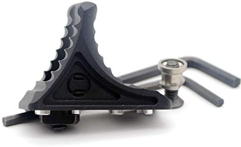 Forward Universal Hand Stop for both KeyMod & M-LK MLK Tactical Handguard, Black - Image 3