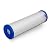 10 Inches Transparent Standard Whole House Water Filter System Presser Relief Valve, 3/4” Inlet/Outlet Brass Port & 6 Pleated Sediment Water Filter Cartridge 9.87”x 2.5” Amplified Surface