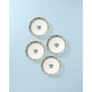 Lenox 893655 Autumn White Accent Plate Set, 3.44, 4-Piece Lenox 893655 Autumn White Accent Plate Set 344 4 Piece