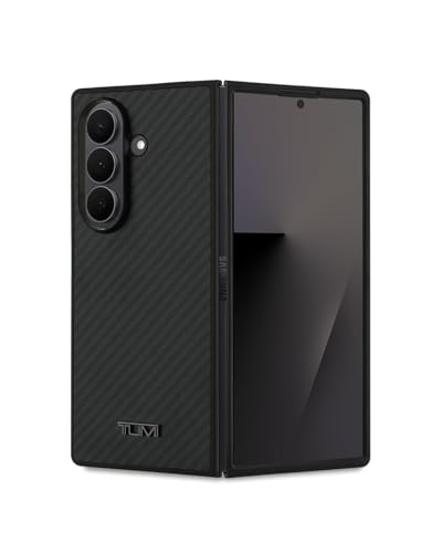 Image of TUMI [Official Licensed] 4G PU Case with Big 4G Logo & Classic Logo Protective Case /Cover Designed for Galaxy Z Fold 7 (2025) - Brown