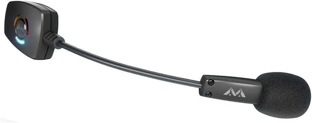Antlion Audio ModMic Wireless Attachable Uni- and Omni- Directional Microphone with Mute Switch, Compatible with Mac, Windows PC, PlayStation 4 and more