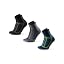 Multicoloured (1 x black/grey, 1 x blue/yellow, 1 x grey)