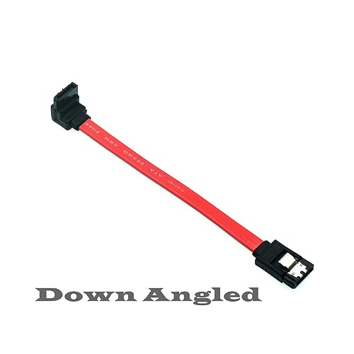 Cable SATA Serial ATA corto rojo de 0.1m miniatura 2
