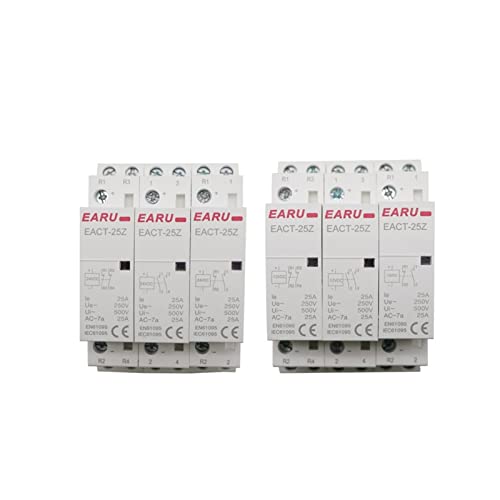 Contacteur domotique 24V 25A rail Din EACT-25Z pour interrupteur hôtel connecté