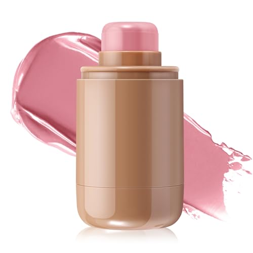 Boobeen Pocket Cream Blush Stick para Mejillas Multi Stick para Labios y Mejillas Lápiz Labial y Maquillaje de Mejillas para Mujeres Mayores