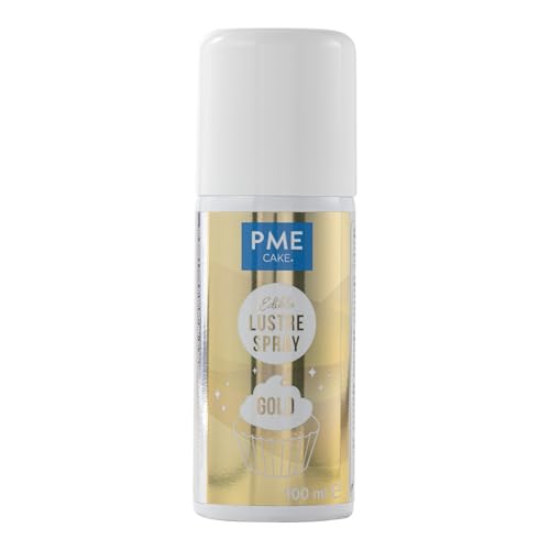 PME Edible Lustre Spray Gold 100 ml